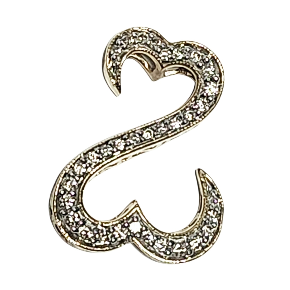 14K Gold Jane Seymour 0.50 ctw Diamond Pendant - Picture 7 of 7